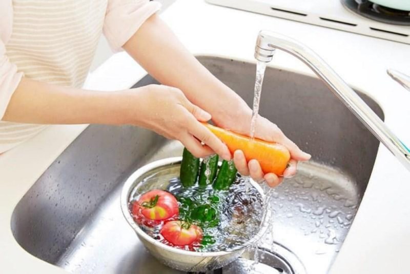 Sơ chế các loại rau, củ
