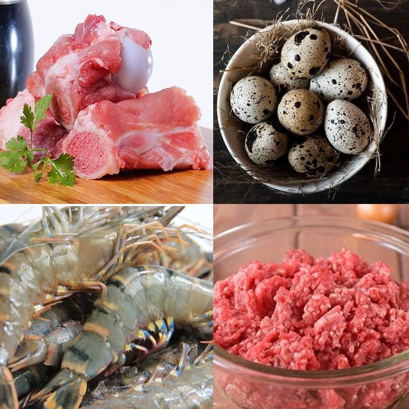 2: Những nguyên liệu chính để nấu hủ tiếu chuẩn vị Sa Đéc