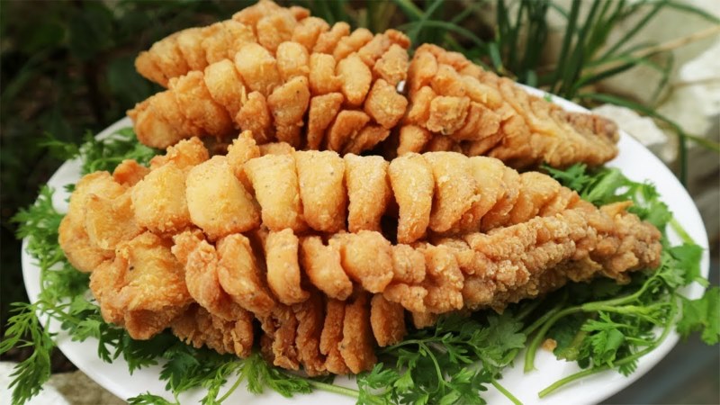 Chiên cá tầm