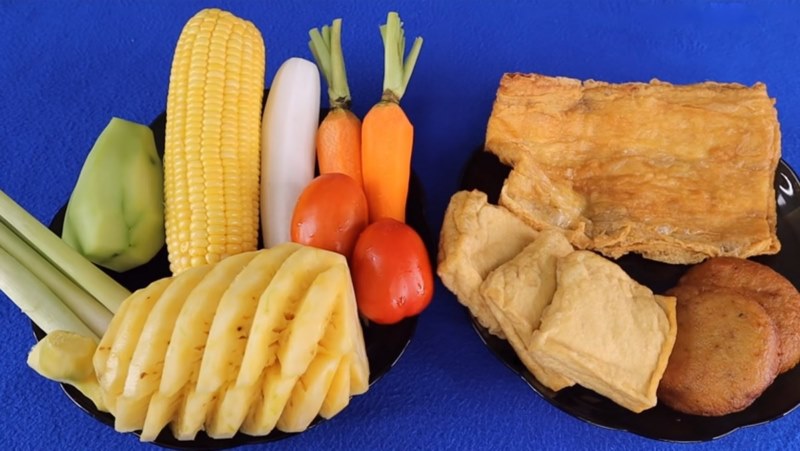Nấu lẩu chay chua cay