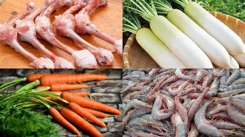 Ảnh 1: Lẩu nấm hải sản hấp dẫn với hương vị ngọt, sự hấp dẫn của các loại hải sản thơm ngon