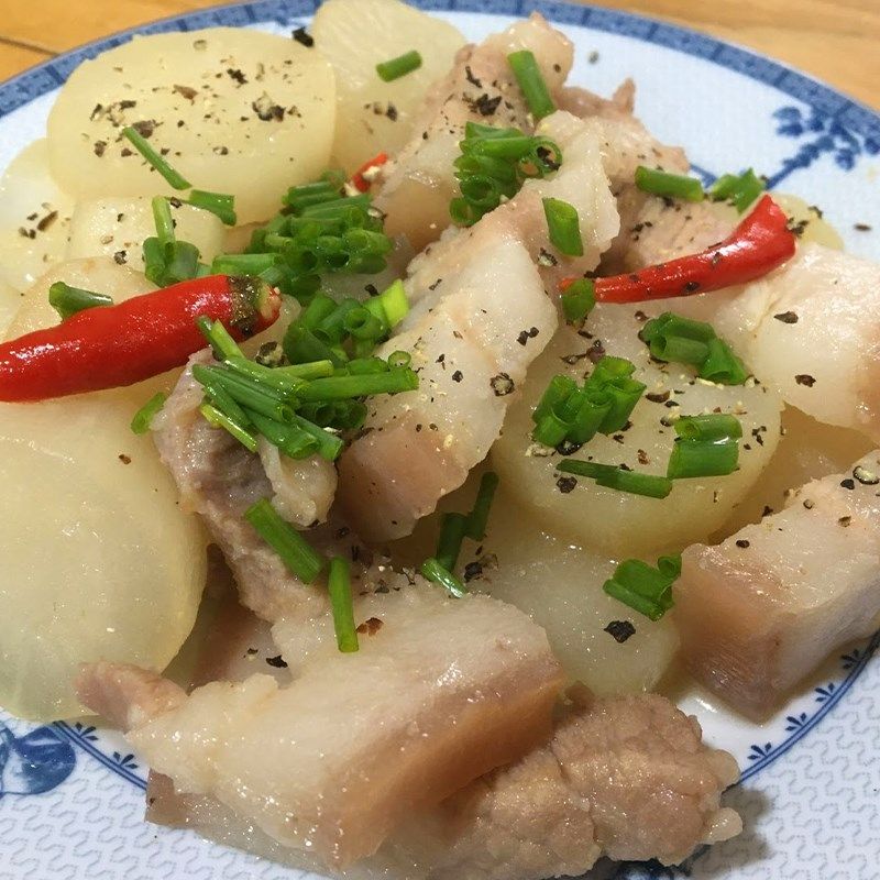 Ảnh 7: Thịt kho củ cải thành phẩm