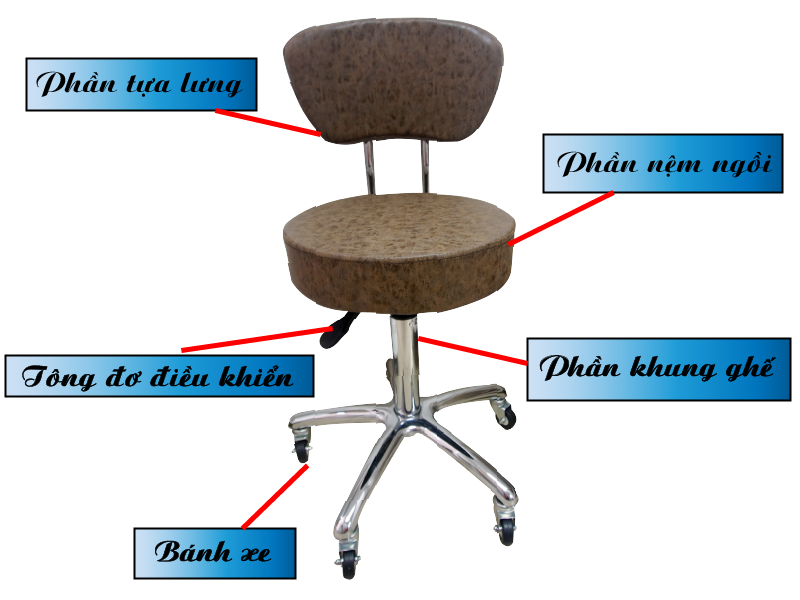 Ghế kĩ thuật viên A591-1 | Công ty Viên Mỹ chuyên cung cấp