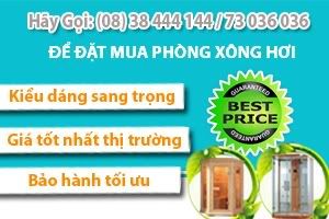 Phòng xông hơi ướt dạng kính
