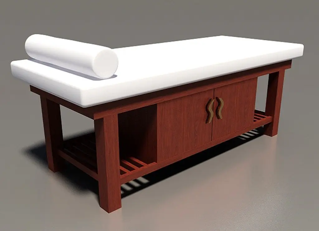 Giường Massage Chân Gỗ G07
