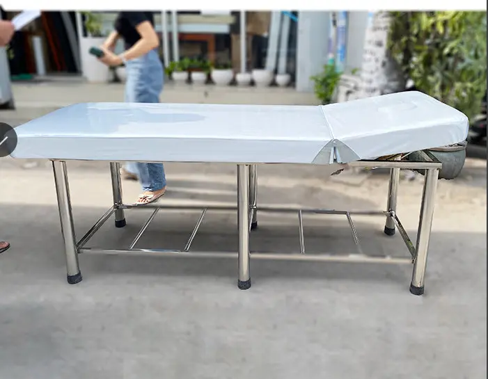 Giường massage chân Inox