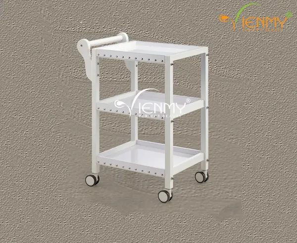 Kệ xe đẩy chân sắt tĩnh điện 568-132 | Công ty Viên Mỹ chuyên cung cấp