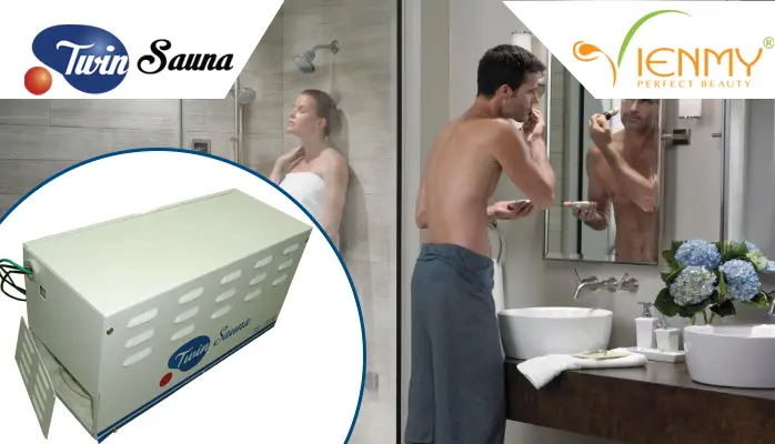 Máy xông hơi nước Twin Sauna – 6,0 KWh