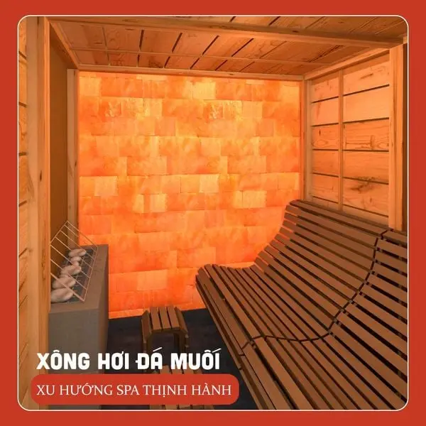 Phòng Xông Hơi Hồng Ngoại Đá Muối