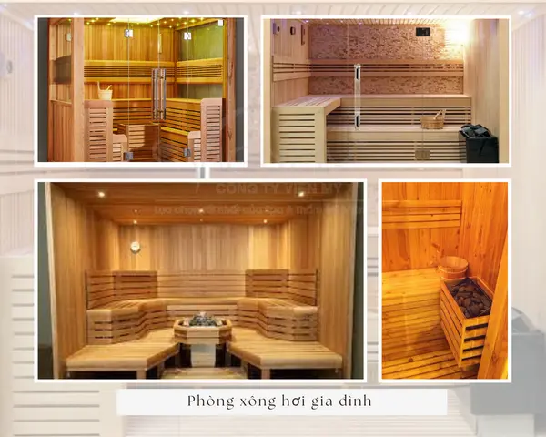Phòng xông hơi ướt cao cấp